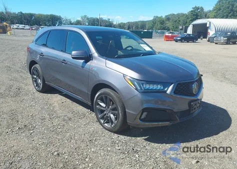 2019 Acura Mdx Tech A-Spec Pkgs из США, поврежденный, VIN 5J8YD4H08KL021622